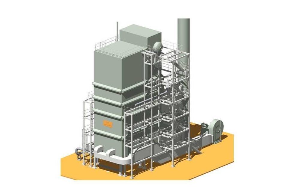 CMI Services fournit une chaudière industrielle Denarad à BASF Anvers.