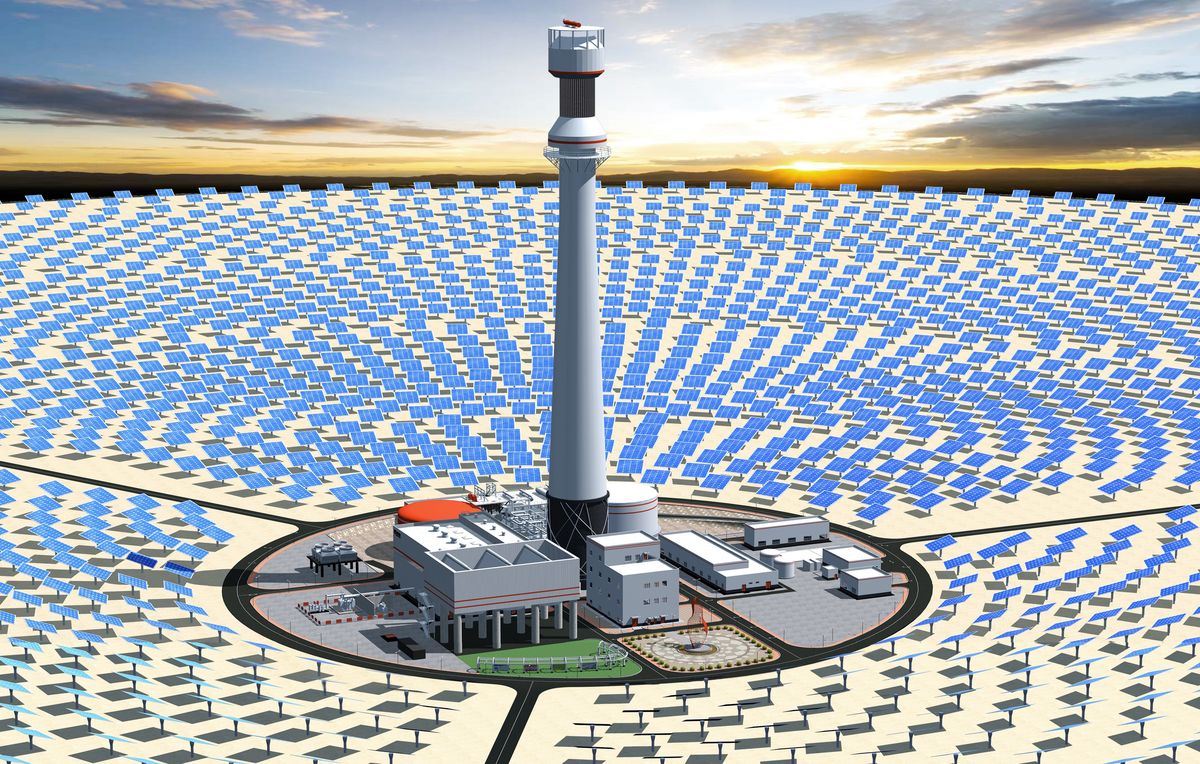 CMI solar receiver