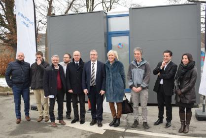 The Walloon Minister of Economy, Pierre-Yves Jeholet, visited MEDIX