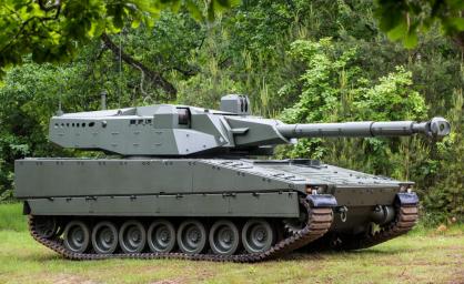 Eurosatory: CMI Defence and BAE Systems Hägglunds present the CV90105.