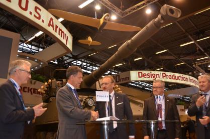 CMI Defence introduces the world’s first UAV integration in a combat turret.