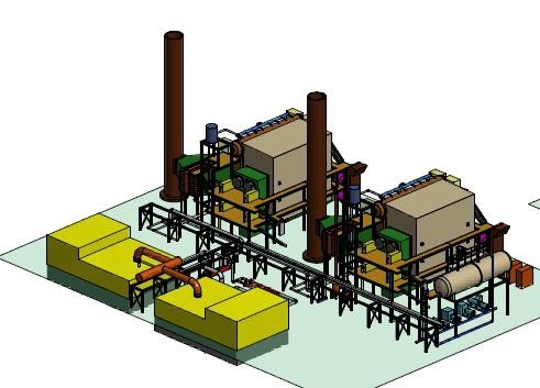 Two new CMI Denapak boilers for the sugar industry in Egypt.