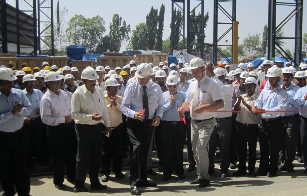 CMI FPE double sa capacité de production en ouvrant son nouveau Centre d'Excellence en Fabrication de Laminoirs à froid à Taloja (Inde).