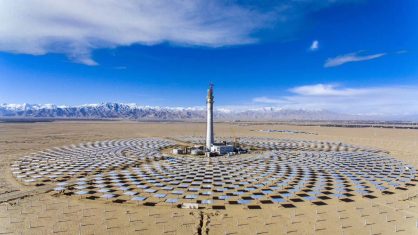 H24 Solar plant in Haixi - China