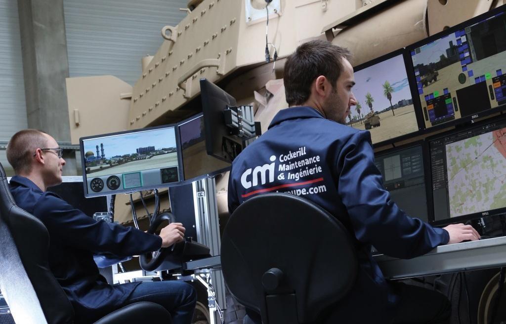 Tourelle et simulation embarquée : CMI donne le la à Eurosatory.