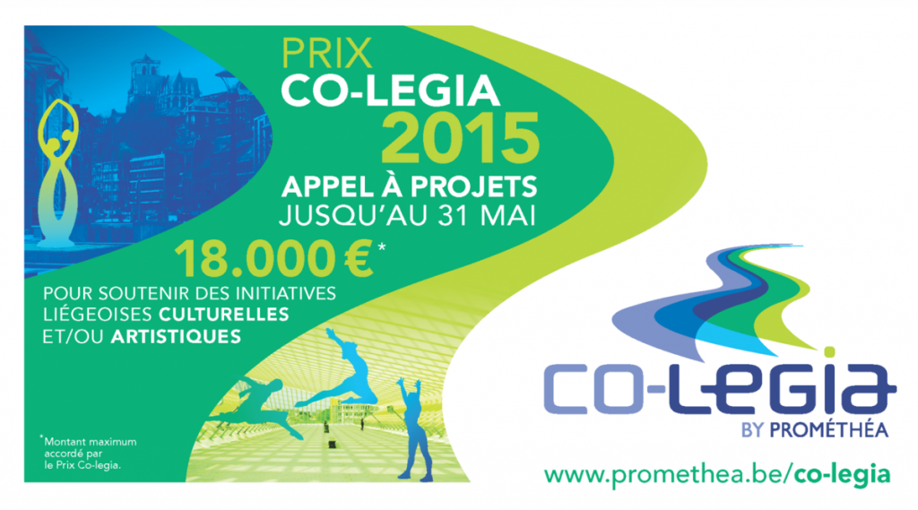 Avec Co-legia, CMI soutient les initiatives créatives et artistiques à Liège (Belgique).