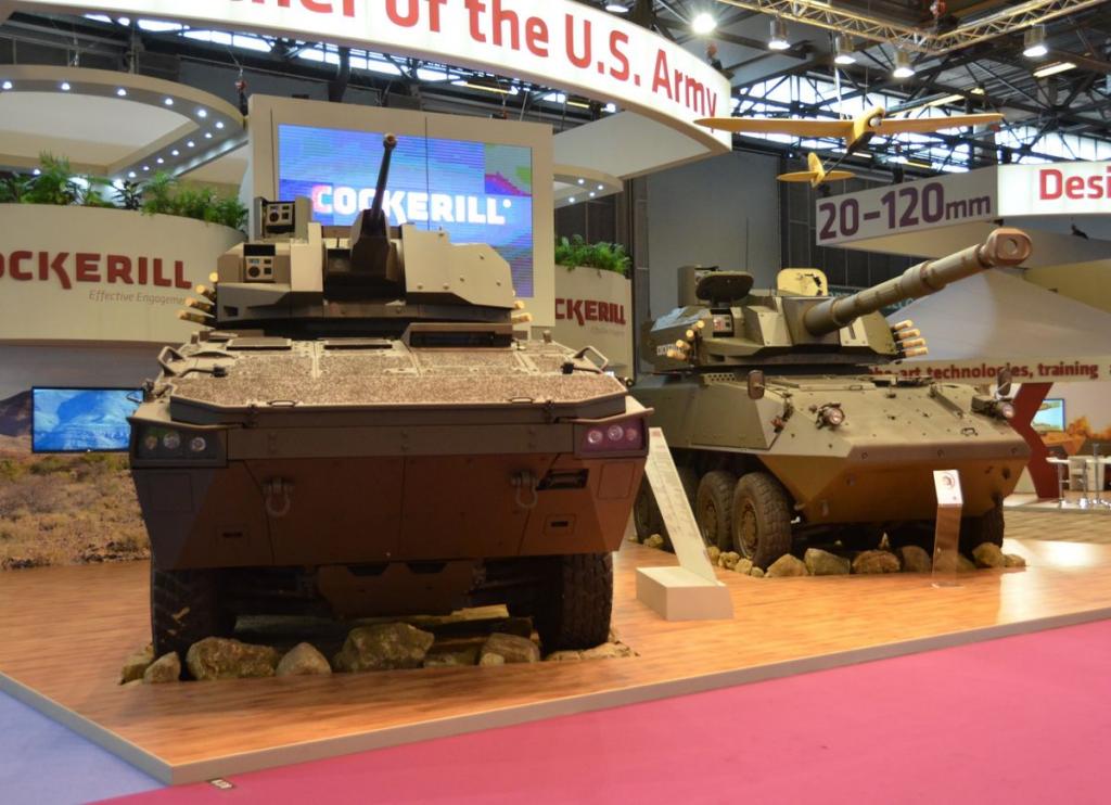 CMI Defence présente les Cockerill® 3000 Series pour la 1ère fois en Europe.