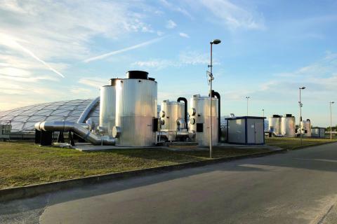 odor processing factory