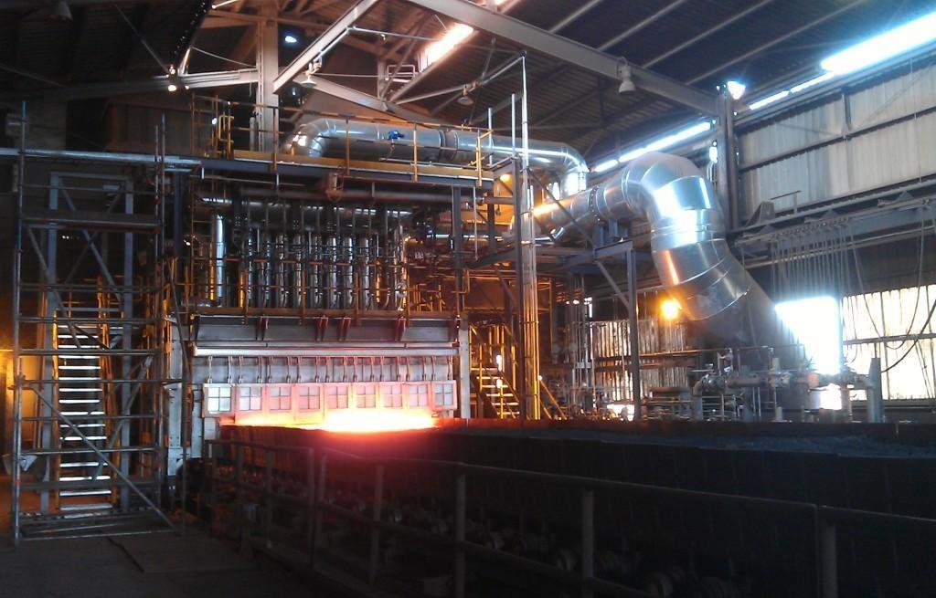 CMI Industry replaces two sinter hoods for ArcelorMittal Asturias (Spain).