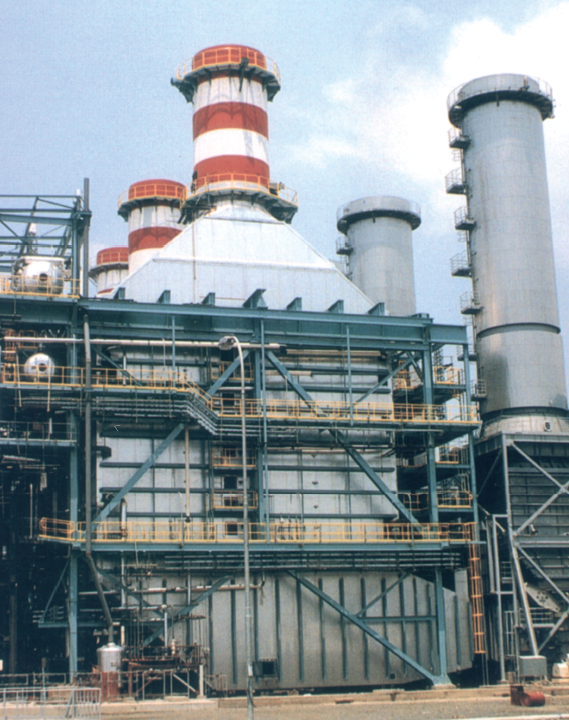 The CMI boilers supplied in the ’90 in the power plant of Grati (Indonesia) 