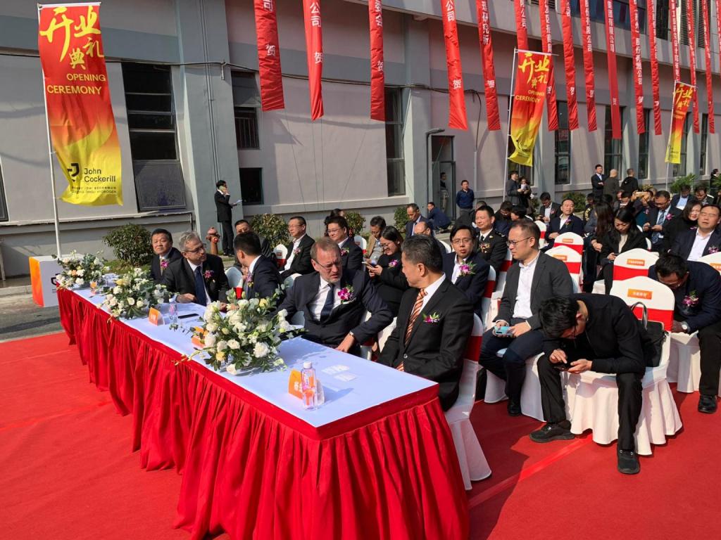 Inuaguration Jingli - john cockerill