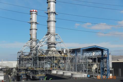 Vertical heat recovery steam generators