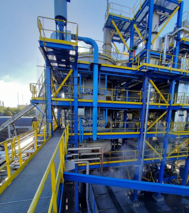 Inauguration of Chemviron's 5th activated carbon reactivation furnace