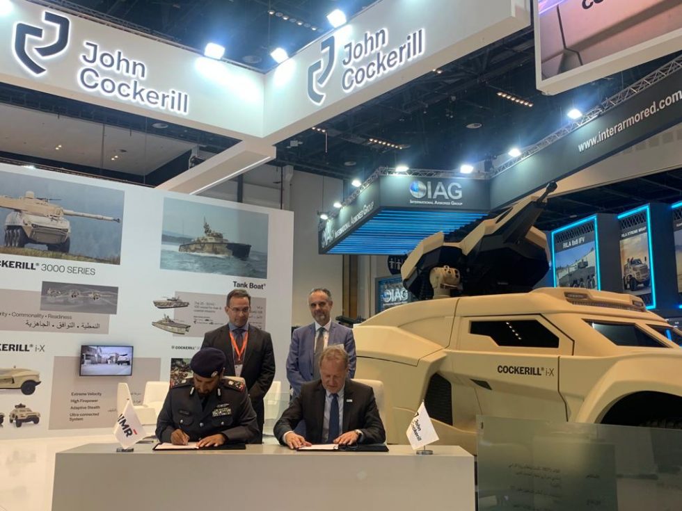 military IDEX defense trade cockerill