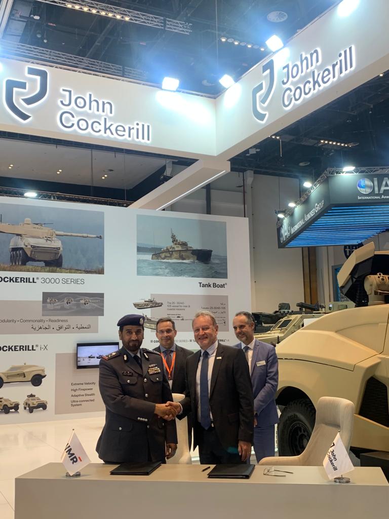 military IDEX defense trade cockerill