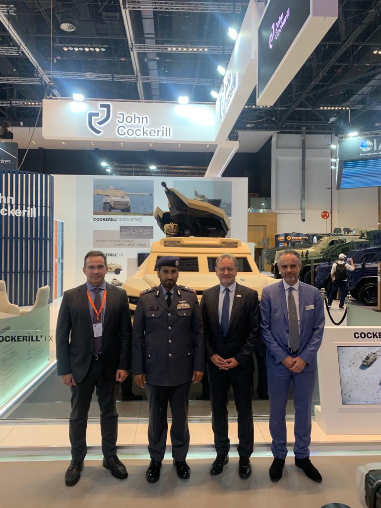 military IDEX defense trade cockerill