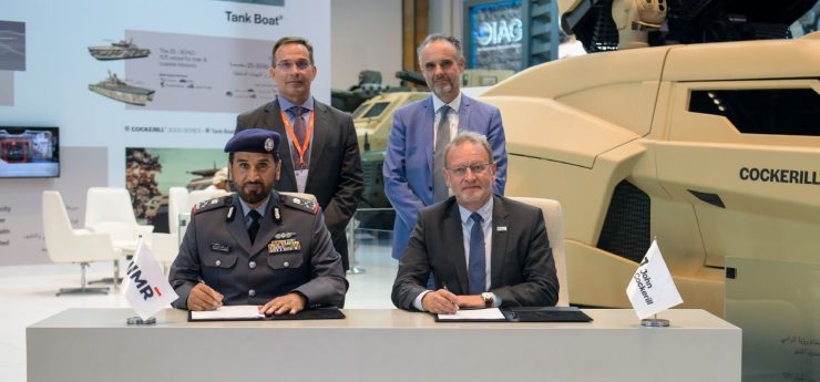 signature military agreement IDEX defense trade cockerill