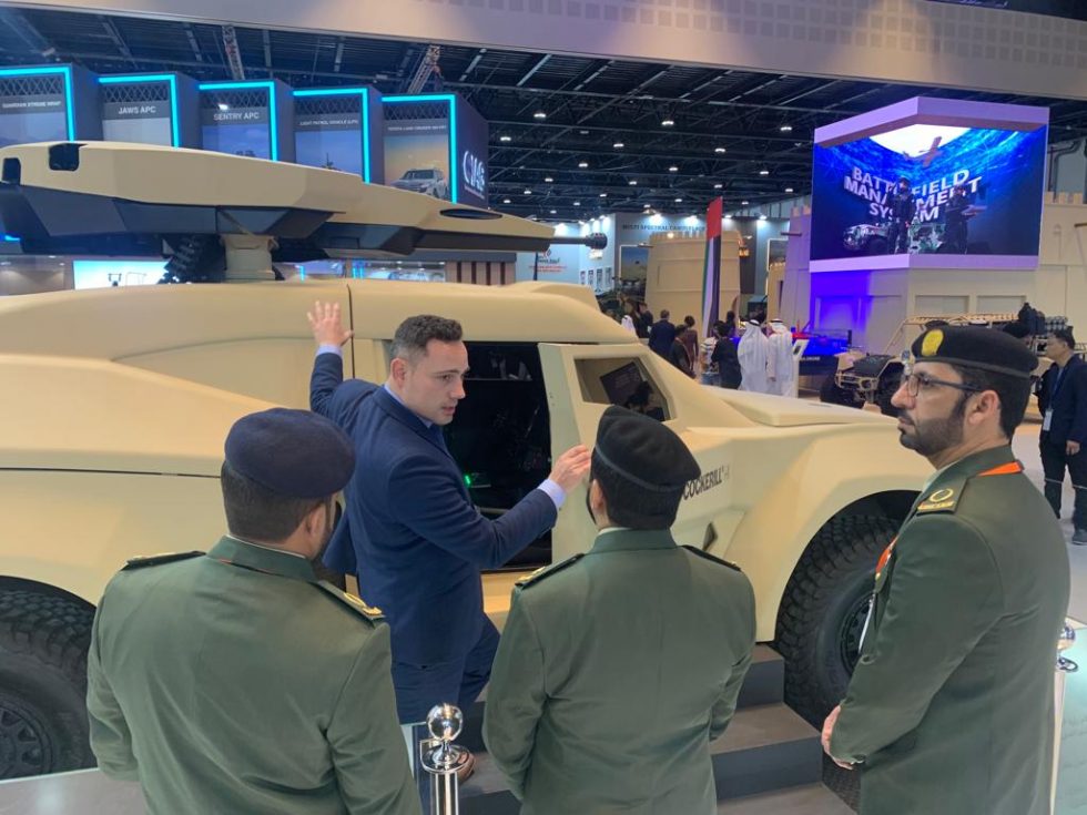 military IDEX defense trade cockerill