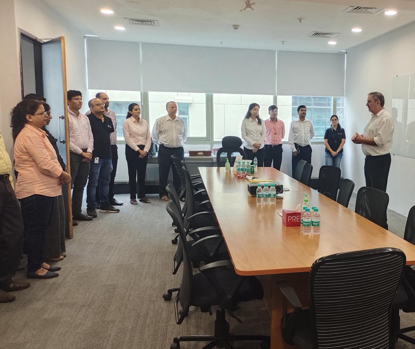 Indian teams celebrating 10 years without accident