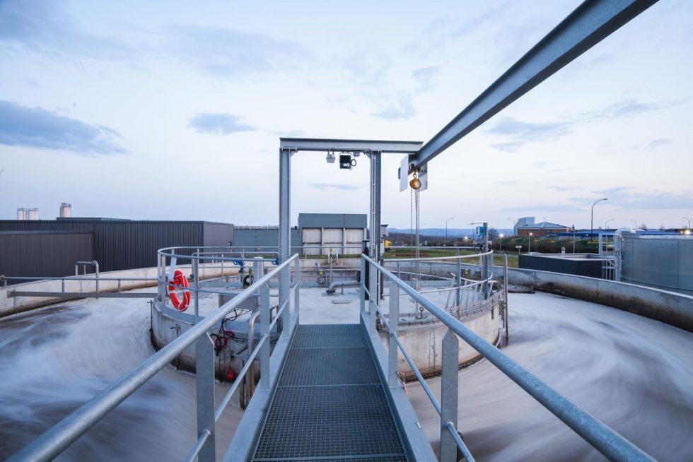 industrial wastewater treatment plant