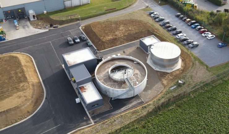 industrial wastewater treatment plant