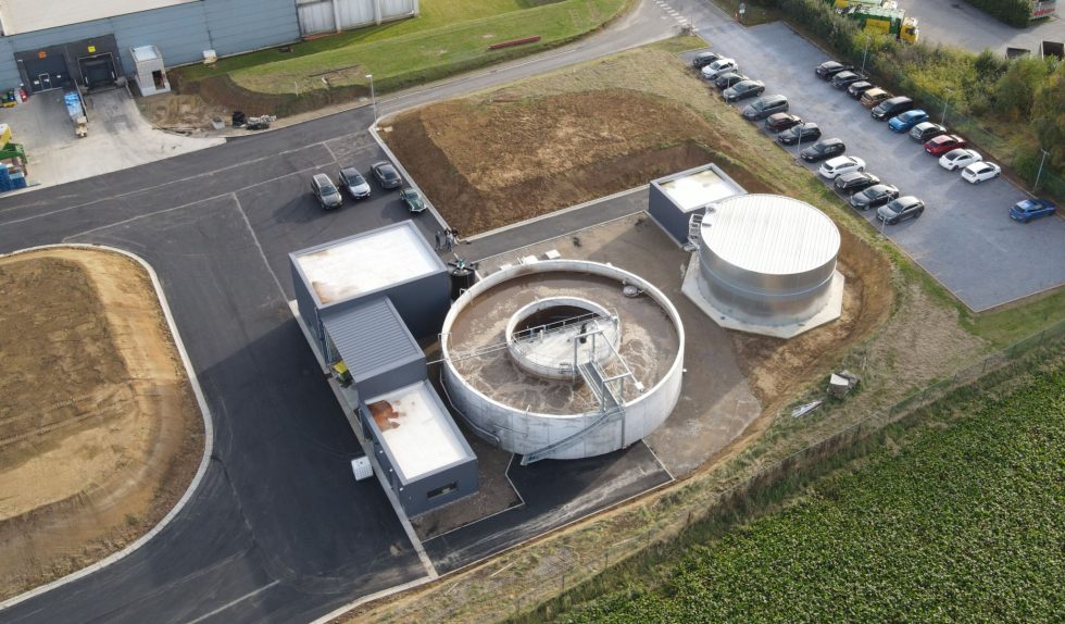 industrial wastewater treatment plant