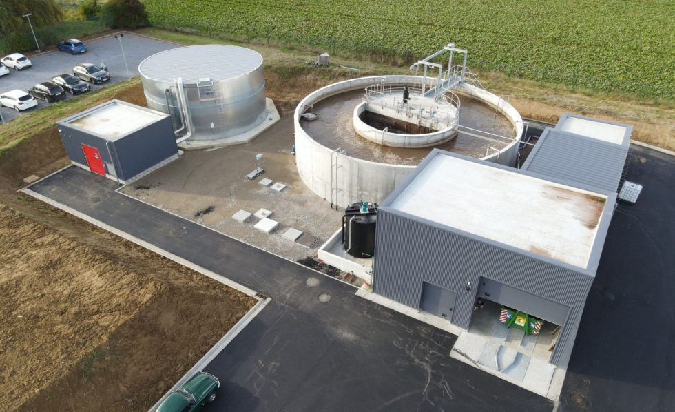 industrial wastewater treatment plant