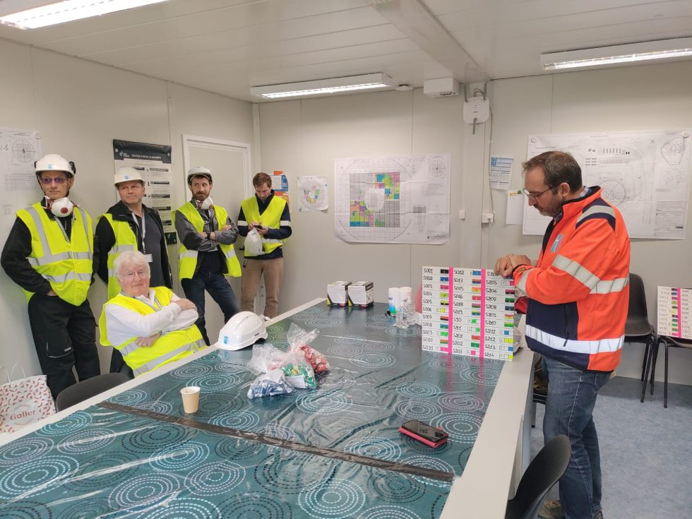 tour de refroidissement John Cockerill Hamon à la centrale nucléaire de Belleville (France)