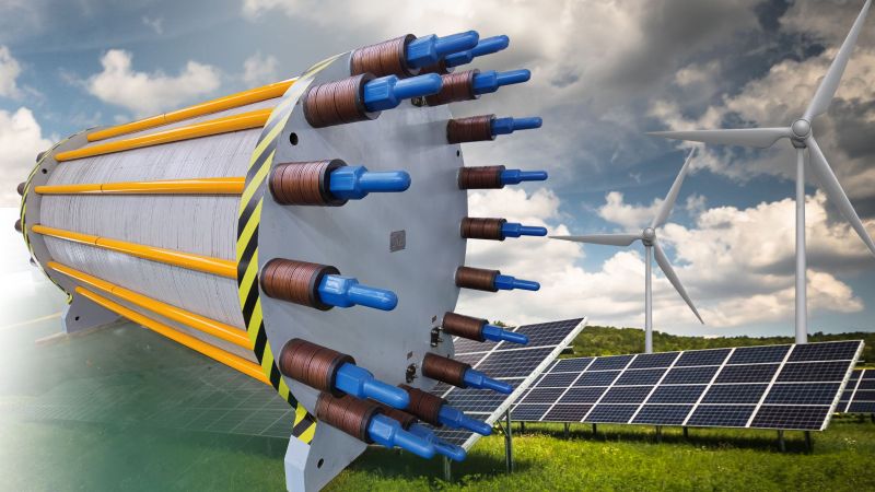 alkaline electrolyser to produce green hydrogen