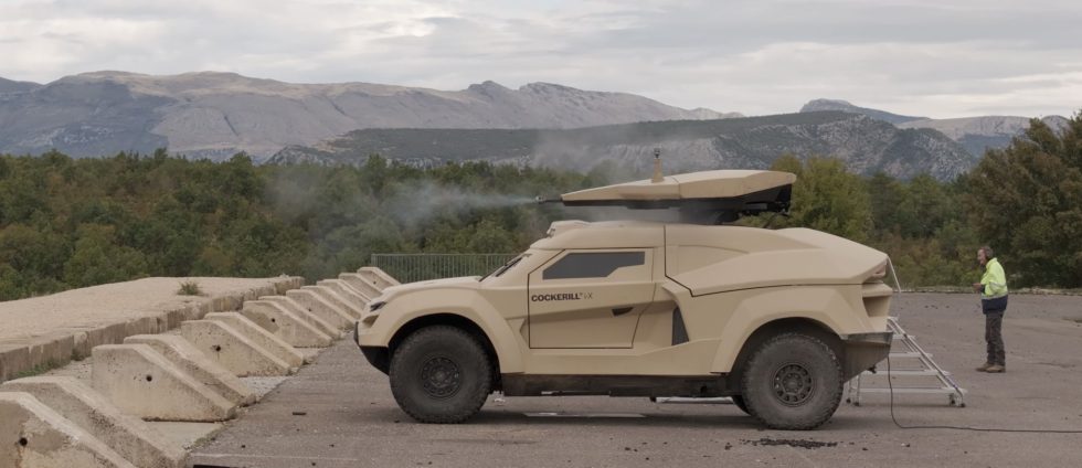 Le Cockerill i-X, intercepteur né de la fusion de l’excellence technologique des systèmes d’armes et de l’expertise de la performance des rallyes raids