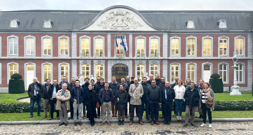 Visite d'industriels dunkerquois chez John Cockerill