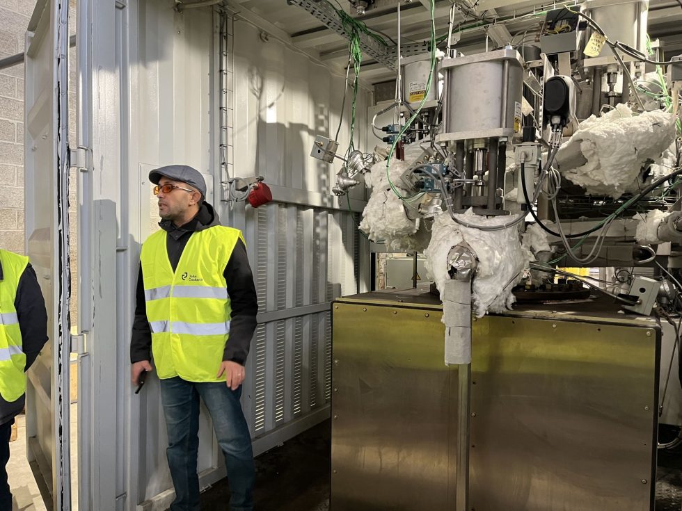 Visite d'industriels dunkerquois chez John Cockerill