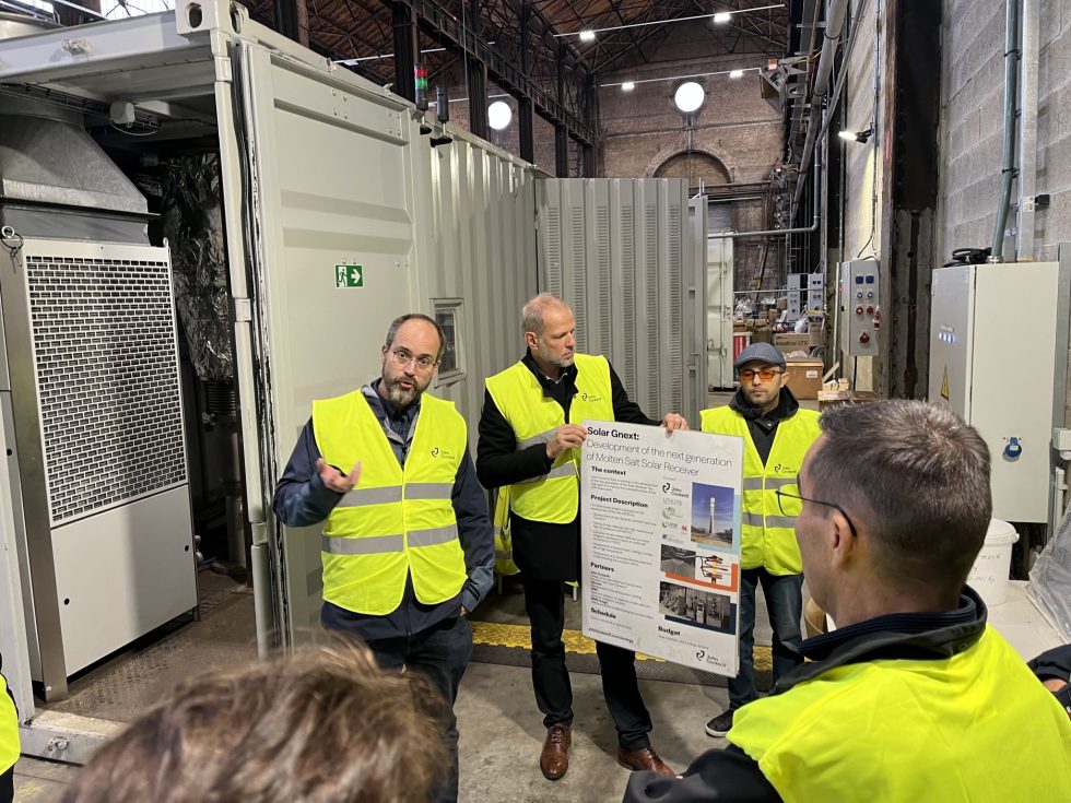 Visite d'industriels dunkerquois chez John Cockerill