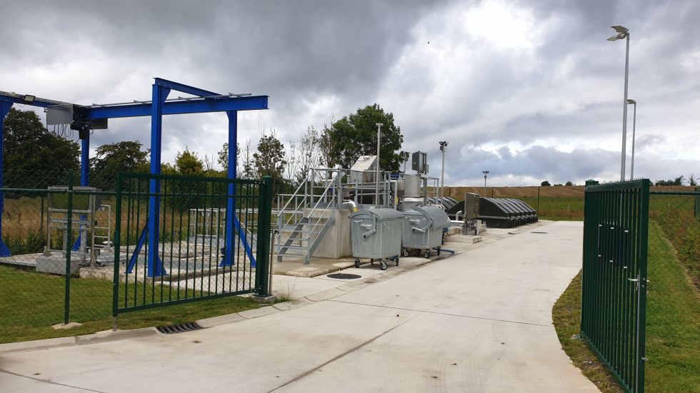 station d'épuration des eaux usées municipales INASEP pour Assesse et Maillen (Namur)