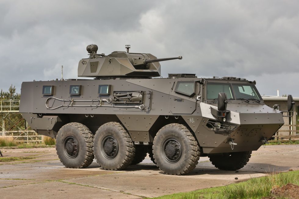 John Cockerill turret integrated to a Arquus RTD vehicle