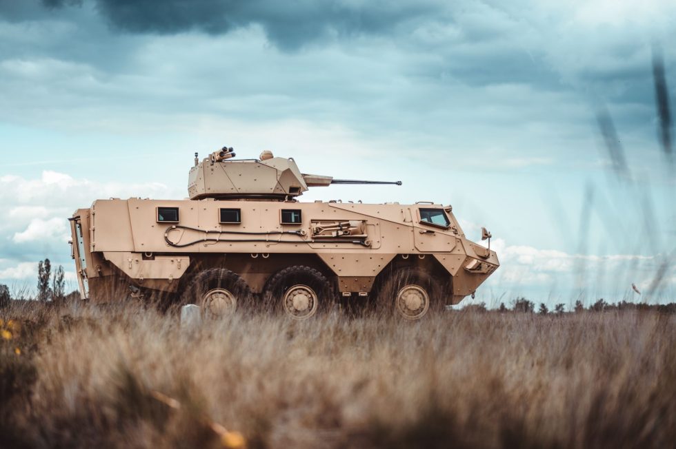 John Cockerill turret integrated to a Arquus RTD vehicle
