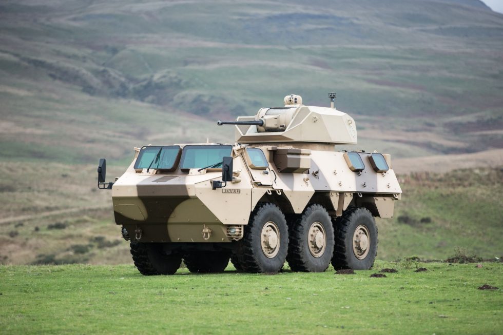 John Cockerill turret integrated to a Arquus RTD vehicle