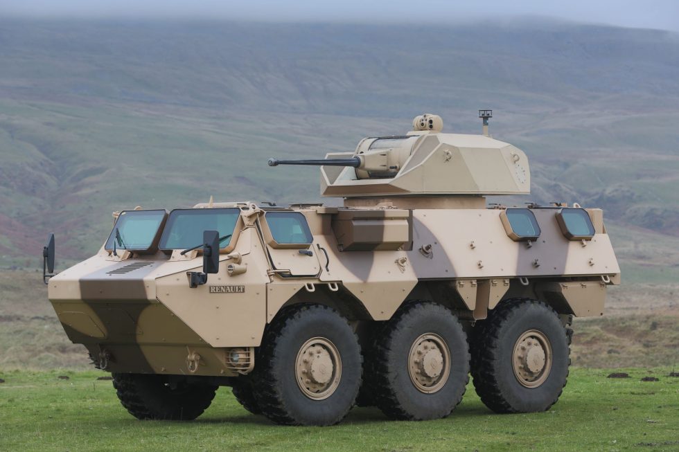 John Cockerill turret integrated to a Arquus RTD vehicle