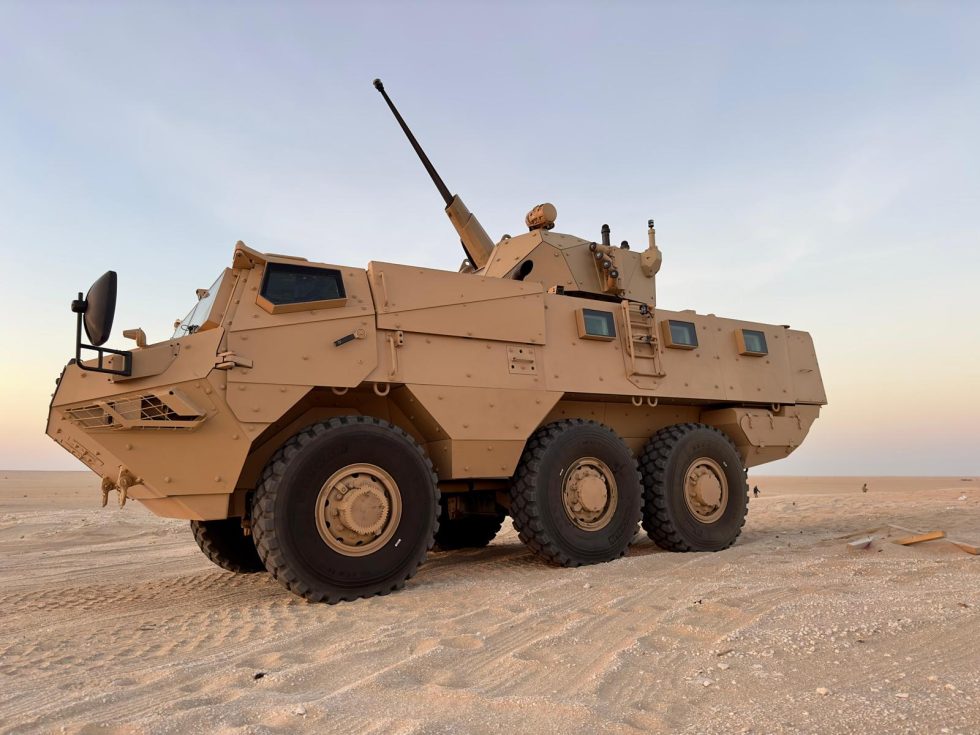 John Cockerill turret integrated to a Arquus RTD vehicle
