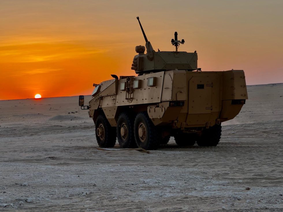 John Cockerill turret integrated to a Arquus RTD vehicle