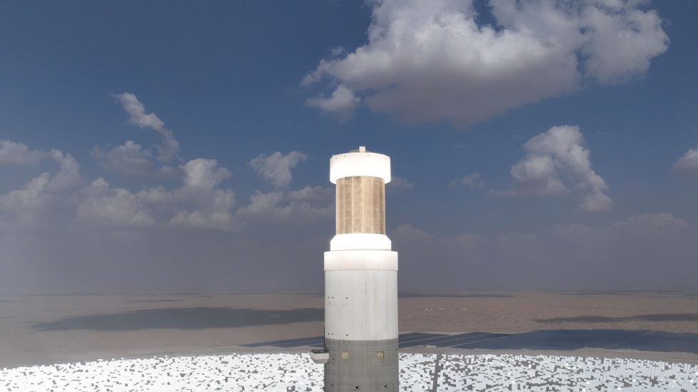 The Mohammed bin Rashid Al Maktoum Solar Park (Dubai, UAE) equipped with a John Cockerill solar thermal receiver