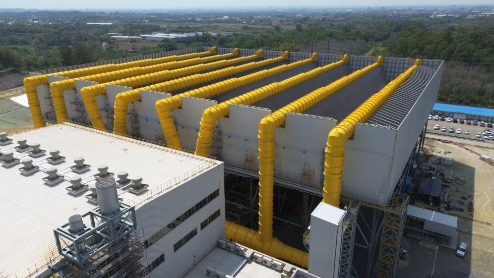 Hamon Air-Cooled Condenser for the Sun Ba II combined-cycle power plant in Taiwan