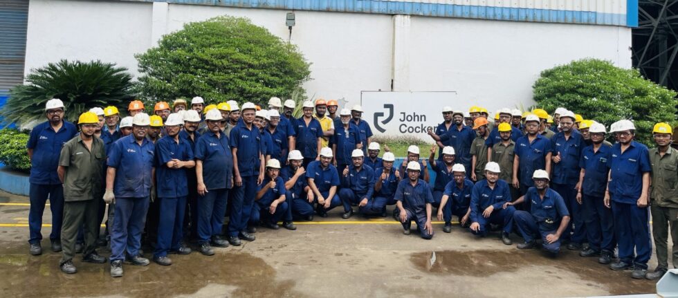 John Cockerill India Taloja workshop 4000 safe working days July 6 2024