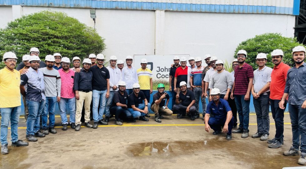 John Cockerill India Taloja workshop 4000 safe working days July 6 2024
