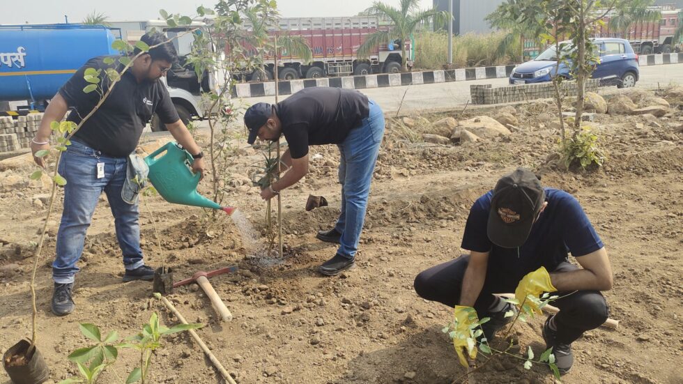 Tree plantation drive at Jawaharlal Nehru Port Authority: a green initiative by John Cockerill India