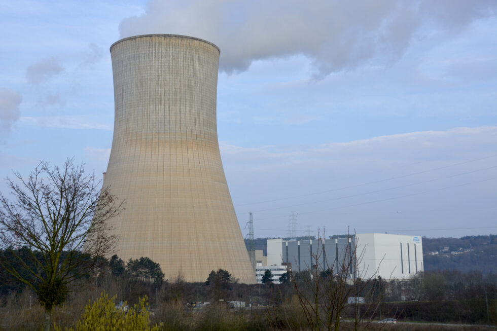 Hamon® natural draft cooling tower of the Tihange 3 nuclear power plant